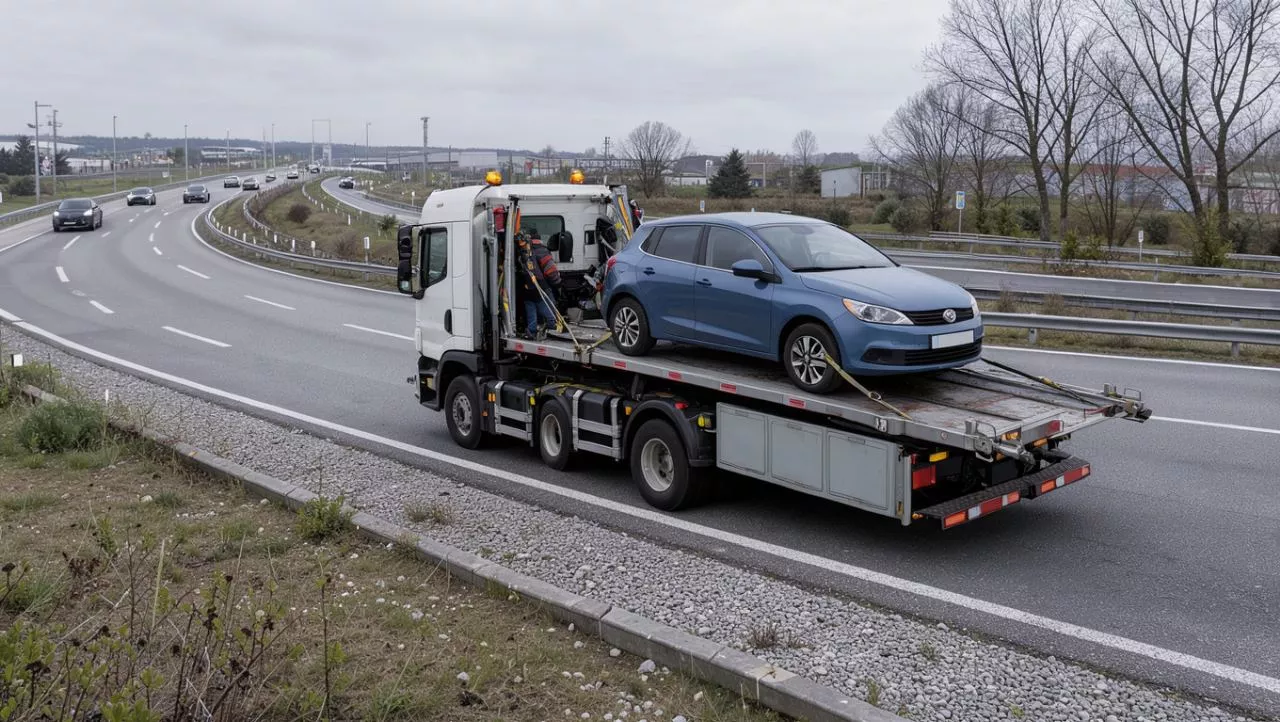 Laweta na A2: co zrobić, gdy samochód nie może jechać?