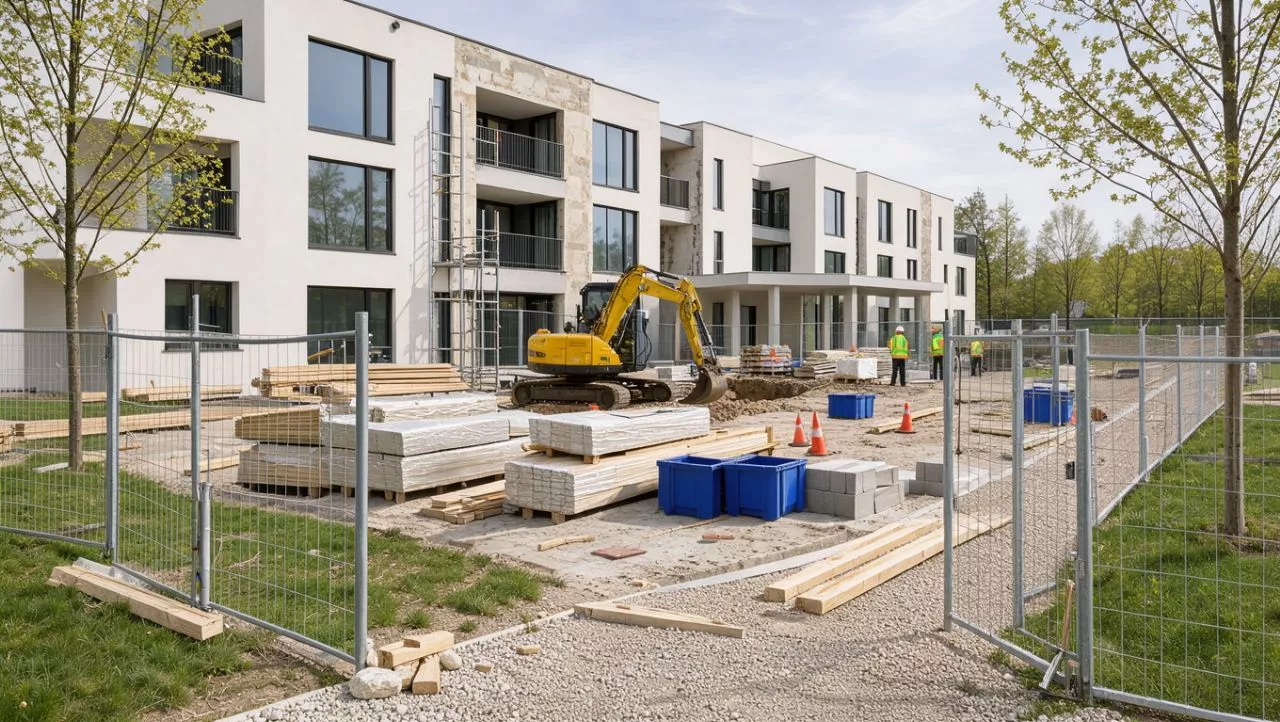 Jak ażurowe ogrodzenia porządkują przestrzeń budowy